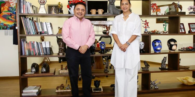 Diálogo con alcaldesa de Jiquipilas refuerza seguridad y acceso a la justicia.