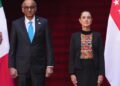 Sheinbaum encabezó ceremonia oficial y sostuvo encuentro bilateral en Palacio Nacional.