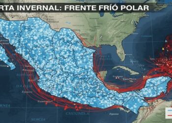 Alerta climática en México: Segunda tormenta invernal y Frente Frío 27 traerán frío, nieve, lluvias y “Norte” intenso