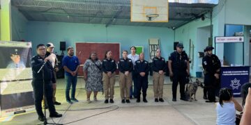 Policia Municipal de Tapachula realiza Feria de la Prevención Social