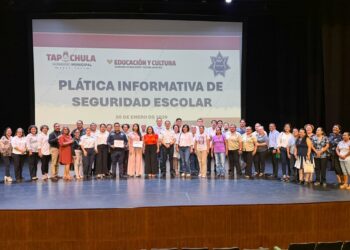 EDUCACIÓN Y SEGURIDAD PÚBLICA MUNICIPAL IMPARTEN TALLER A 22 INSTITUCIONES EDUCATIVAS DE TAPACHULA.