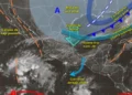 Frente frío 28 pone a México bajo alerta por riesgo de inundaciones y deslaves en el sureste