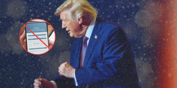 Estados Unidos aclaró quiénes no podrán tramitar su visa. Foto: X @StateDept / Freepik