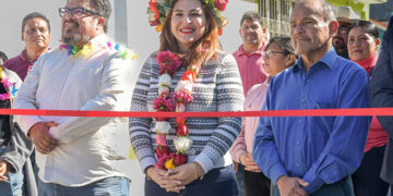 La construcción consta de 72 metros de concreto hidráulico.
