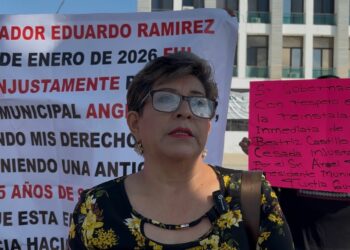 La trabajadora señaló a Efraín Soberano como responsable por hostigamiento y acoso laboral.