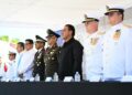 Eduardo Ramírez asistió a Ceremonia de Entrega-Recepción en Zona Naval