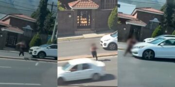 El reporte movilizó a corporaciones de auxilio en la colonia Cumbres tercer sector.