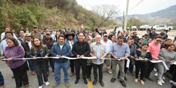 Inauguró el camino Soyaló-Francisco Sarabia-Chicoasén, con inversión superior a 47 mdp.