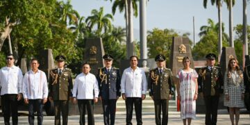 Autoridades destacaron la labor institucional de la Fuerza Militar y el respaldo clave para la paz estatal.
