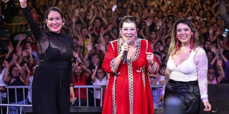 ¡Éxito total el concierto de Margarita, la Diosa de la Cumbia!