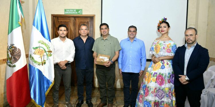 Yamil Melgar posiciona a Tapachula en Guatemala como destino seguro y en paz