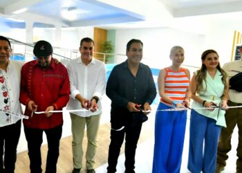 Eduardo Ramírez y Yamil Melgar inauguran rehabilitación de área en UBR del DIF Tapachula