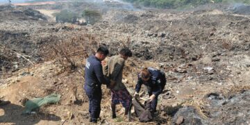 QUISO VOLVER A QUEMAR EL BASURERO DE TAPACHULA Y LO ATRAPARON EN FLAGRANCIA