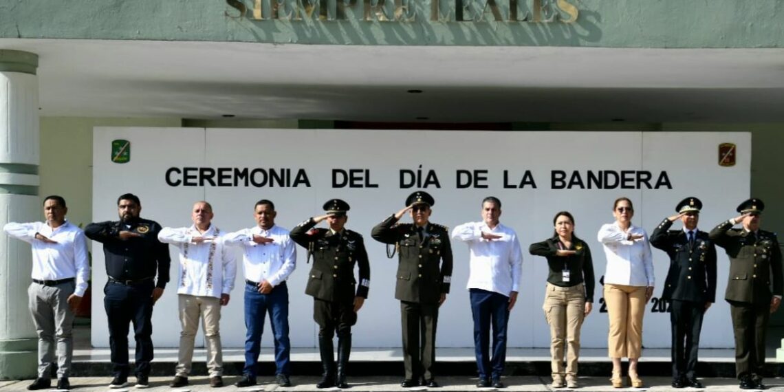 Tapachula honra la Bandera de México: Yamil Melgar