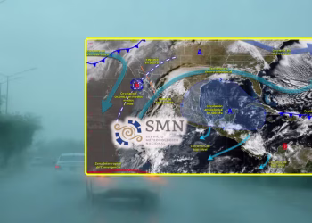 SMN Alerta por avancedel frente frío 34