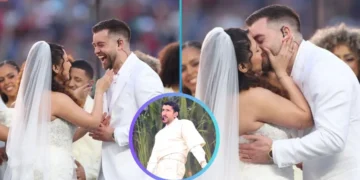 “De los mejores días de mi vida”: novia del Super Bowl se sincera tras casarse en pleno show de Bad Bunny