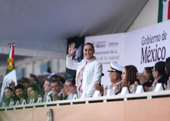 Encabeza presidenta conmemoración del 113 Aniversario de la Marcha de la Lealtad