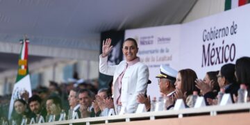 Encabeza presidenta conmemoración del 113 Aniversario de la Marcha de la Lealtad