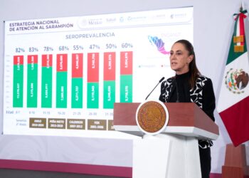 Garantizó todas las dosis en las instituciones federales de salud.