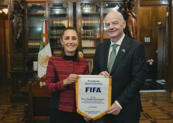 SHEINBAUM Y FIFA. Alistan el Mundial más esperado de México