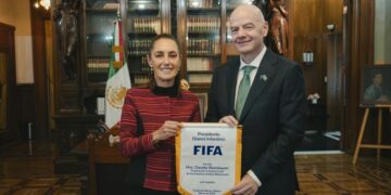 SHEINBAUM Y FIFA. Alistan el Mundial más esperado de México