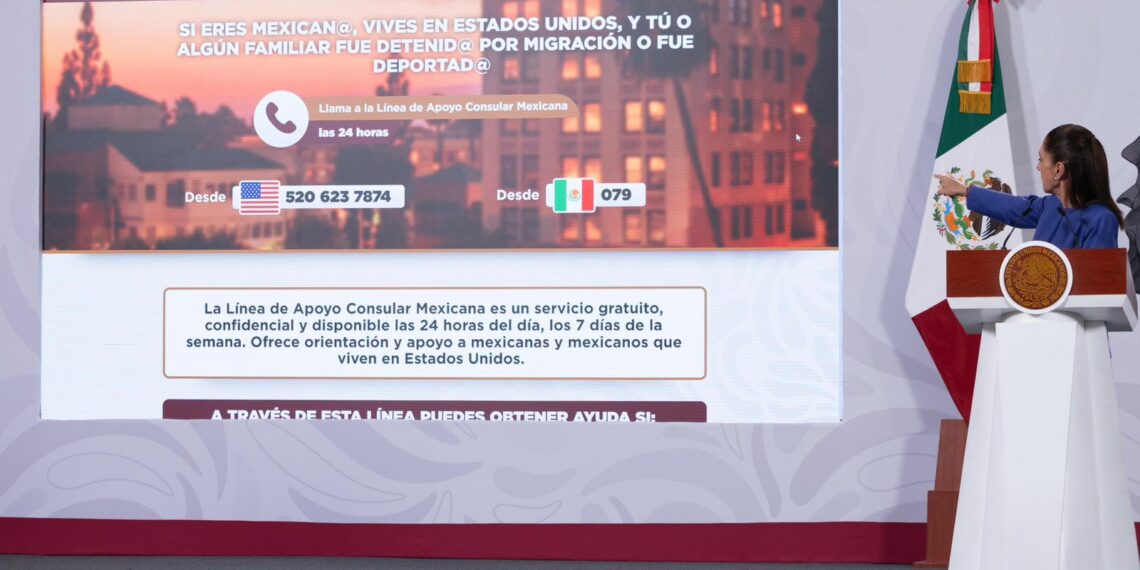 BLINDAJE CONSULAR. Sheinbaum fortalece 53 consulados para proteger a migrantes
