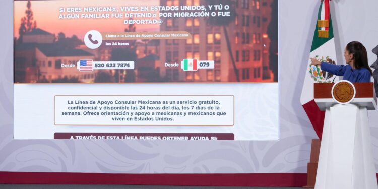 BLINDAJE CONSULAR. Sheinbaum fortalece 53 consulados para proteger a migrantes