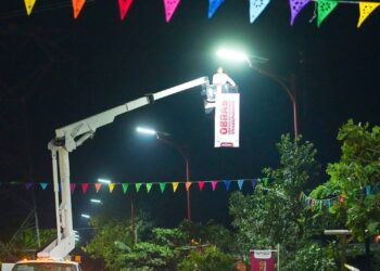 Más luz, más seguridad: Yamil Melgar