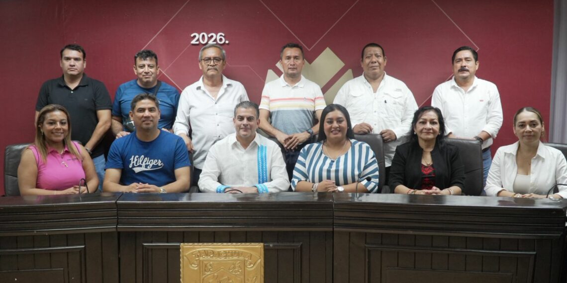 Yamil Melgar recibe a su homólogo de Retalhuleu, Guatemala