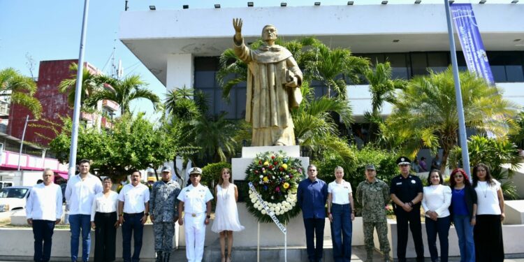 En Tapachula, honramos el legado humanista de Fray Matías de Córdova: Yamil Melgar