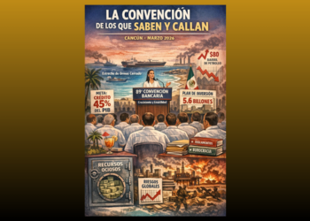 La convención de los que saben y callan. Cancún, marzo de 2026. El mar de fondo no era el Caribe.