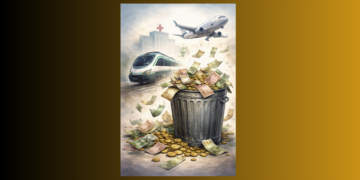 DINERO TIRADO A LA BASURA