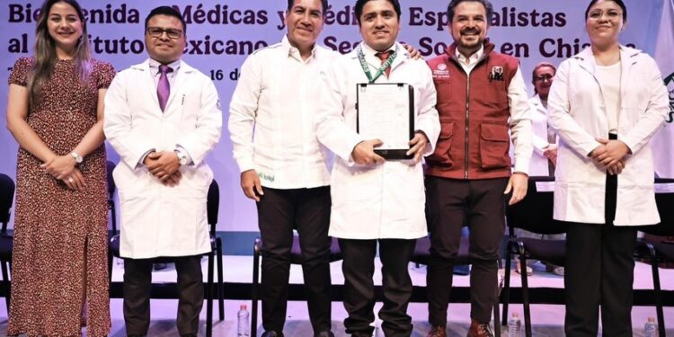 REFUERZO MÉDICO. IMSS Chiapas recibe a 371 especialistas