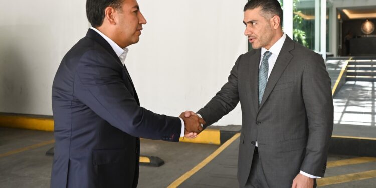 SEGURIDAD COORDINADA. Gobernador y García Harfuch refuerzan estrategia