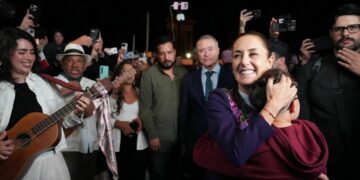 CLAUDIA SHEINBAUM. Concluye exitosa gira por Barcelona