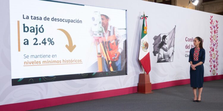 EMPLEO HISTÓRICO. México alcanza cifra récord de trabajadores formales         
