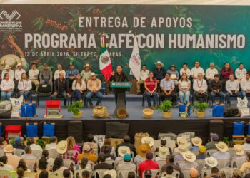 CAFÉ CON HUMANISMO. Entregan más 103 mdp a cafeticultores de la Sierra Mariscal