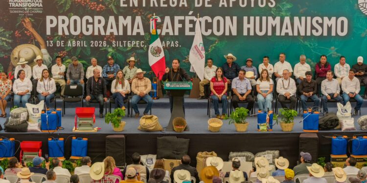 CAFÉ CON HUMANISMO. Entregan más 103 mdp a cafeticultores de la Sierra Mariscal