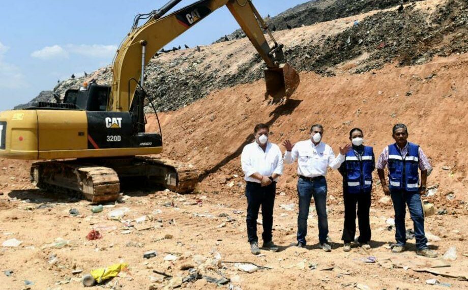 Continúa la transformación del relleno sanitario en Tapachula: Yamil Melgar