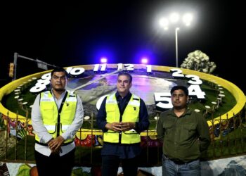 Se rehabilita reloj floral: Yamil Melgar