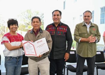 Reconocimiento a la presidenta. Agradece gobernador impulso al bienestar