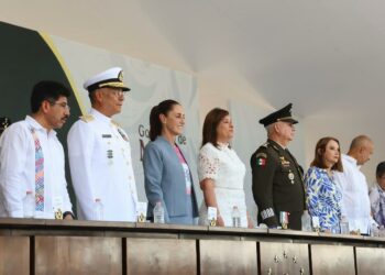 CLAUDIA SHEINBAUM. Encabeza 112 Aniversario de la Defensa del Puerto de Veracruz