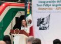 TREN FELIPE ÁNGELES. Sheinbaum inaugura el tren Buenavista-AIFA