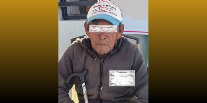 AUXILIAN A ADULTO MAYOR. Rescatan a persona de 99 años