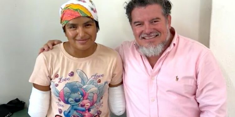 DEVUELVEN ESPERANZA A ANA LUISA. Donarán prótesis de brazos, enfrentará una nueva etapa