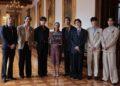 DIPLOMACIA CULTURAL. BTS saluda a 50 mil fans desde el balcón de Palacio Nacional