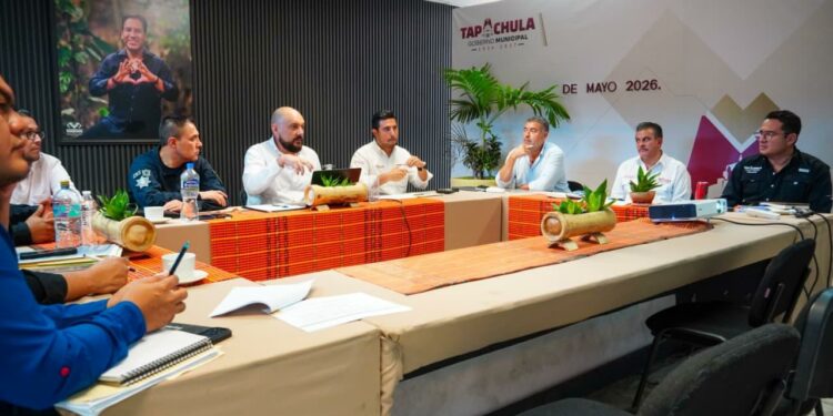Encabeza Yamil Melgar reunión del Gabinete Económico Municipal de Tapachula