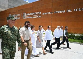 SALUD UNIVERSAL. Presidenta inaugura el hospital más grande del sureste mexicano