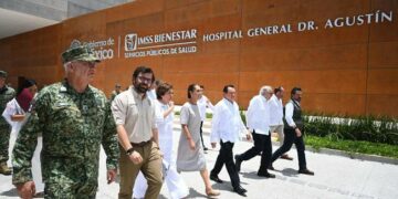 SALUD UNIVERSAL. Presidenta inaugura el hospital más grande del sureste mexicano