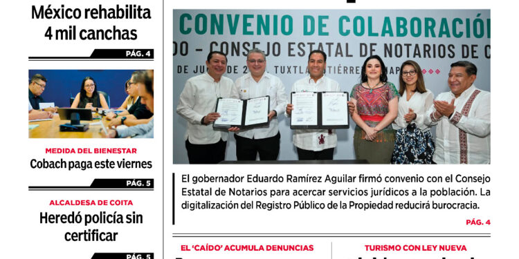Edición digital de hoy.